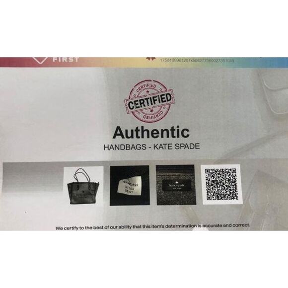 Kate Spade New York Black/Grey Ella Felt and Leather Large Top Zip Tote EUC 499 - Picture 3 of 16